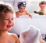 Kides Enjoy Soft Water!