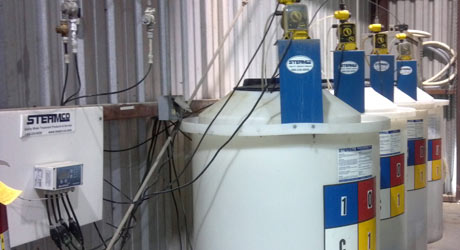 drumless chemical delivery system